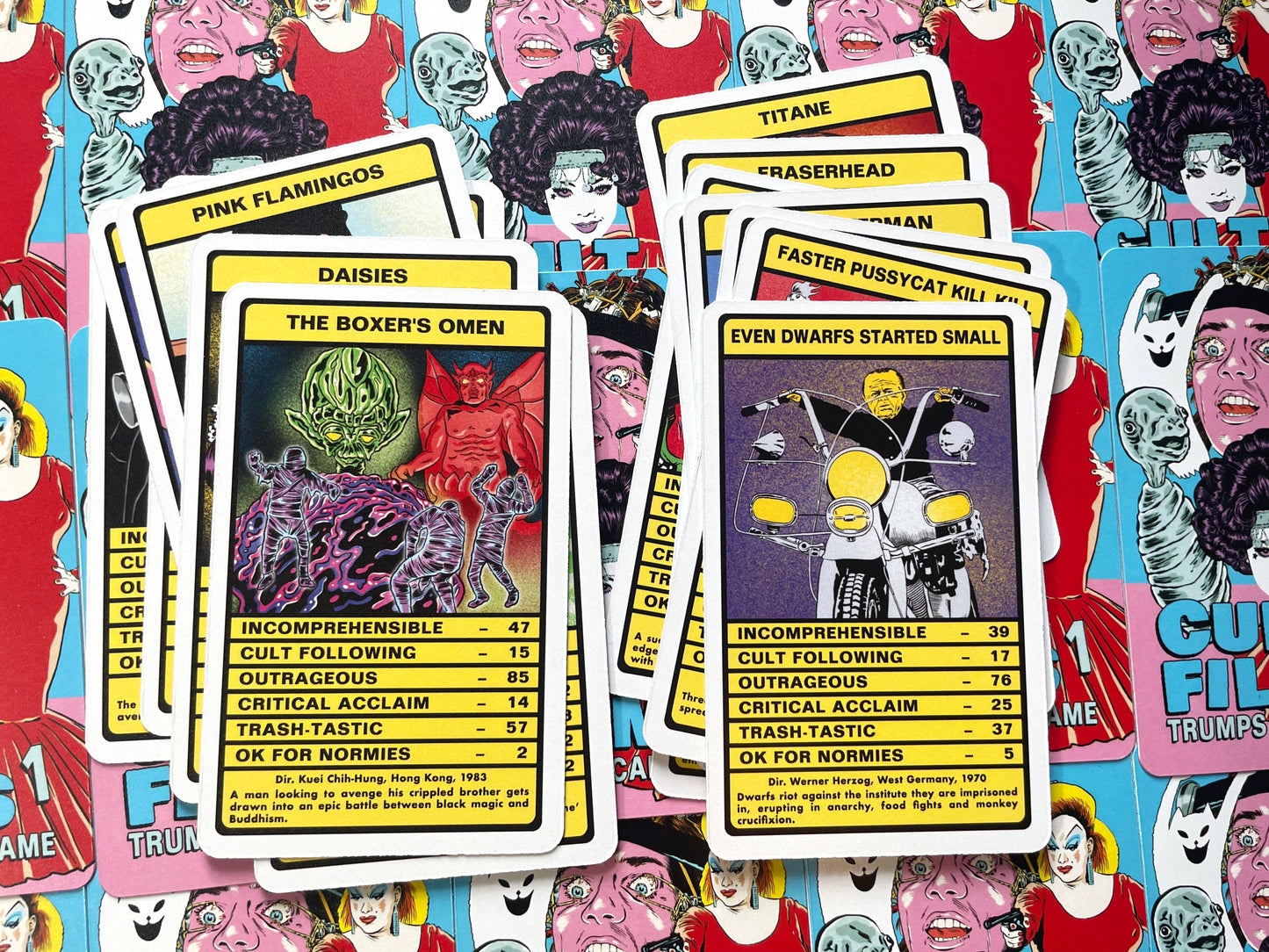 CULT FILMS Vol.1 Trumps Card Game