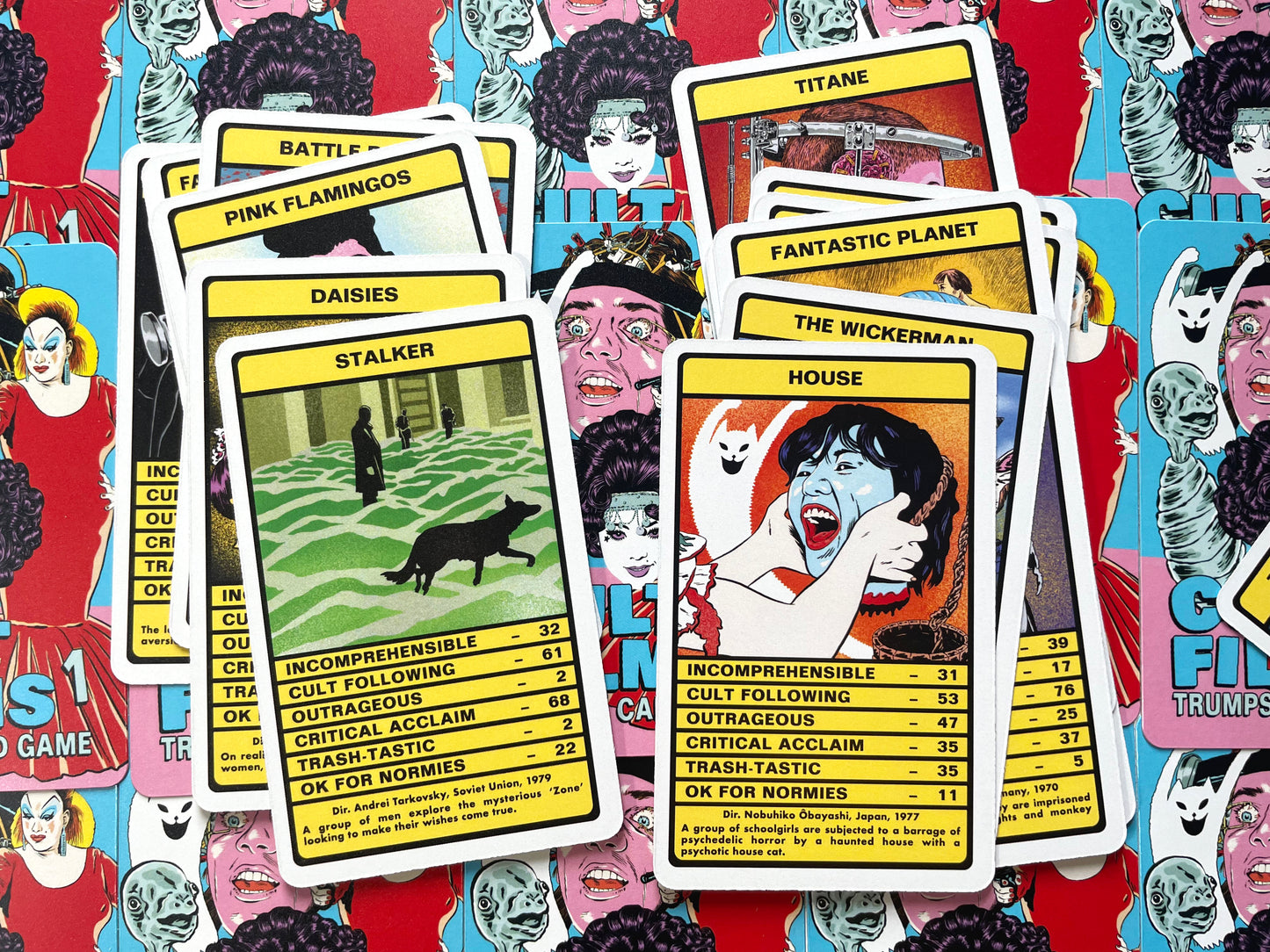 CULT FILMS Vol.1 Trumps Card Game