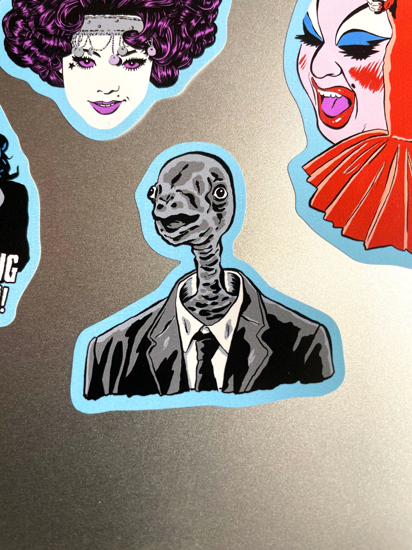 CULT FILMS (SET 1) Sticker Sheet