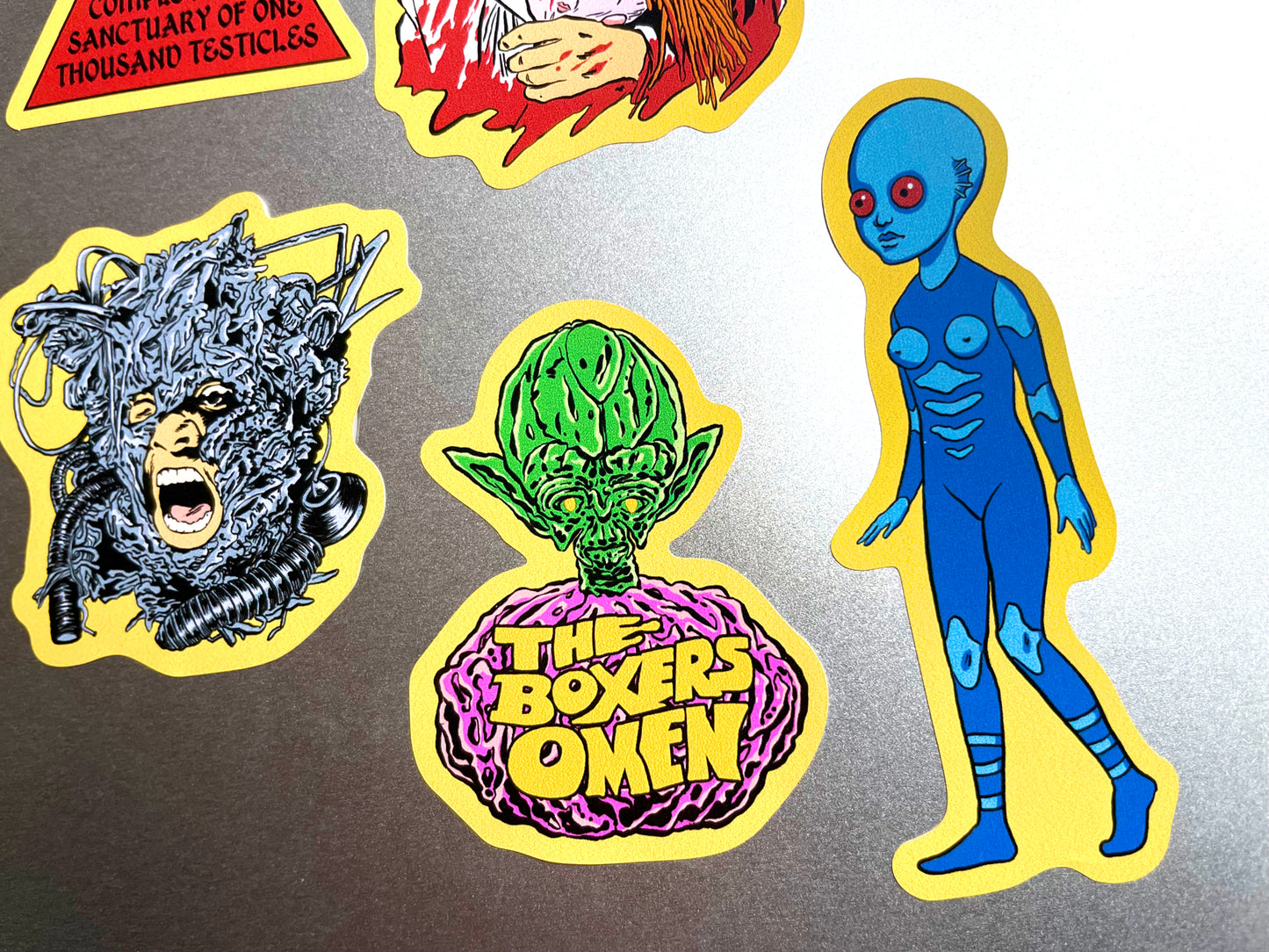 CULT FILMS (SET 2) Sticker Sheet
