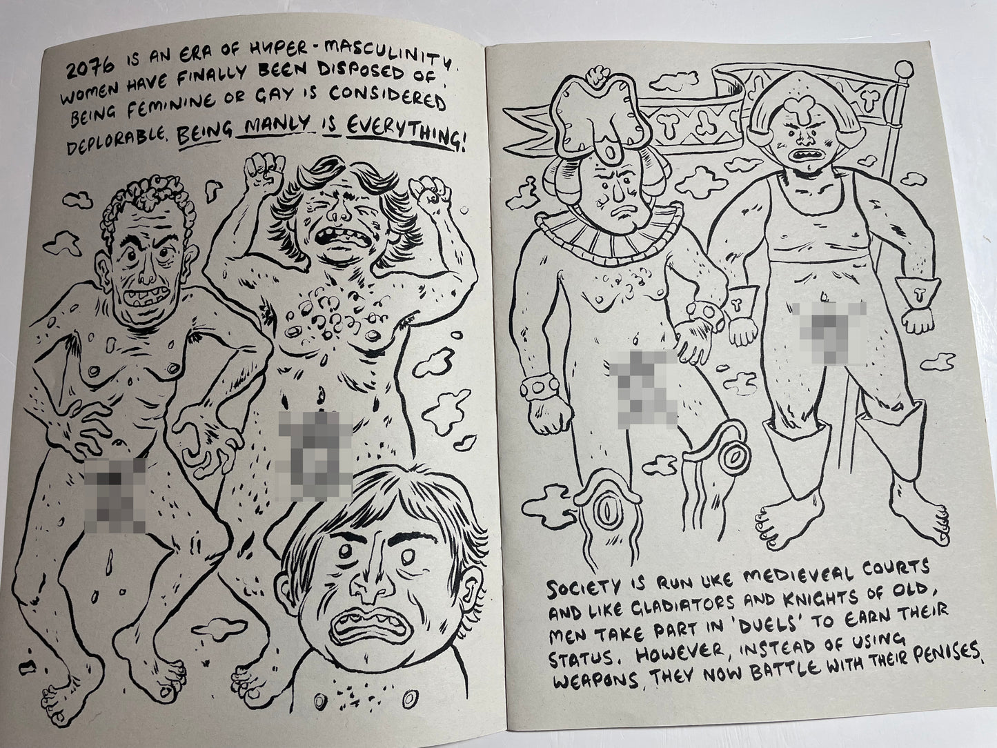'Age of the Dueling Phallus' Zine