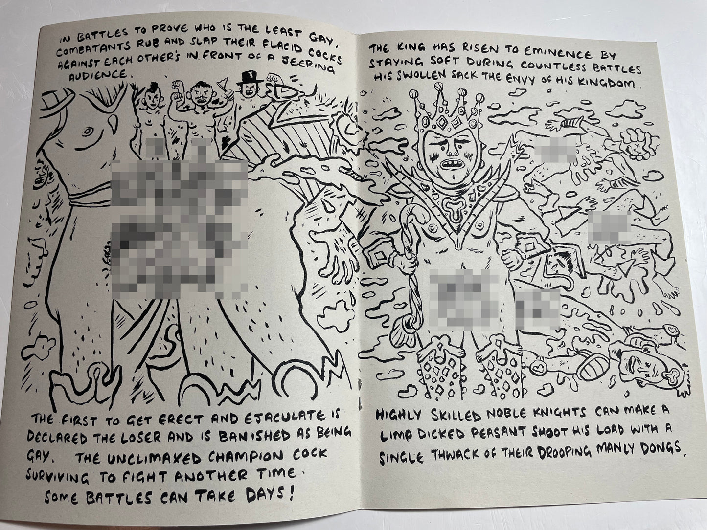 'Age of the Dueling Phallus' Zine