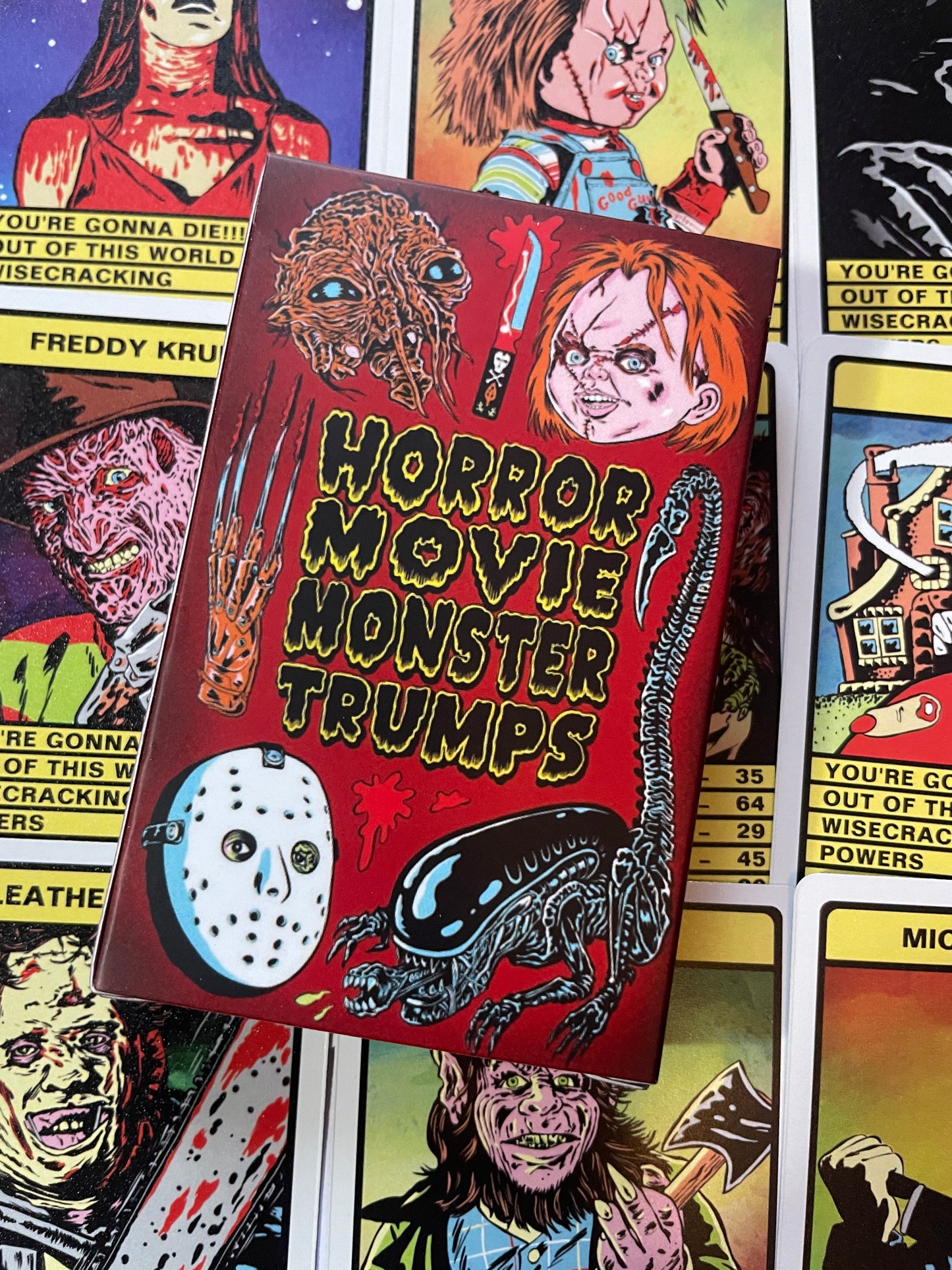 HORROR MOVIE MONSTER TRUMPS