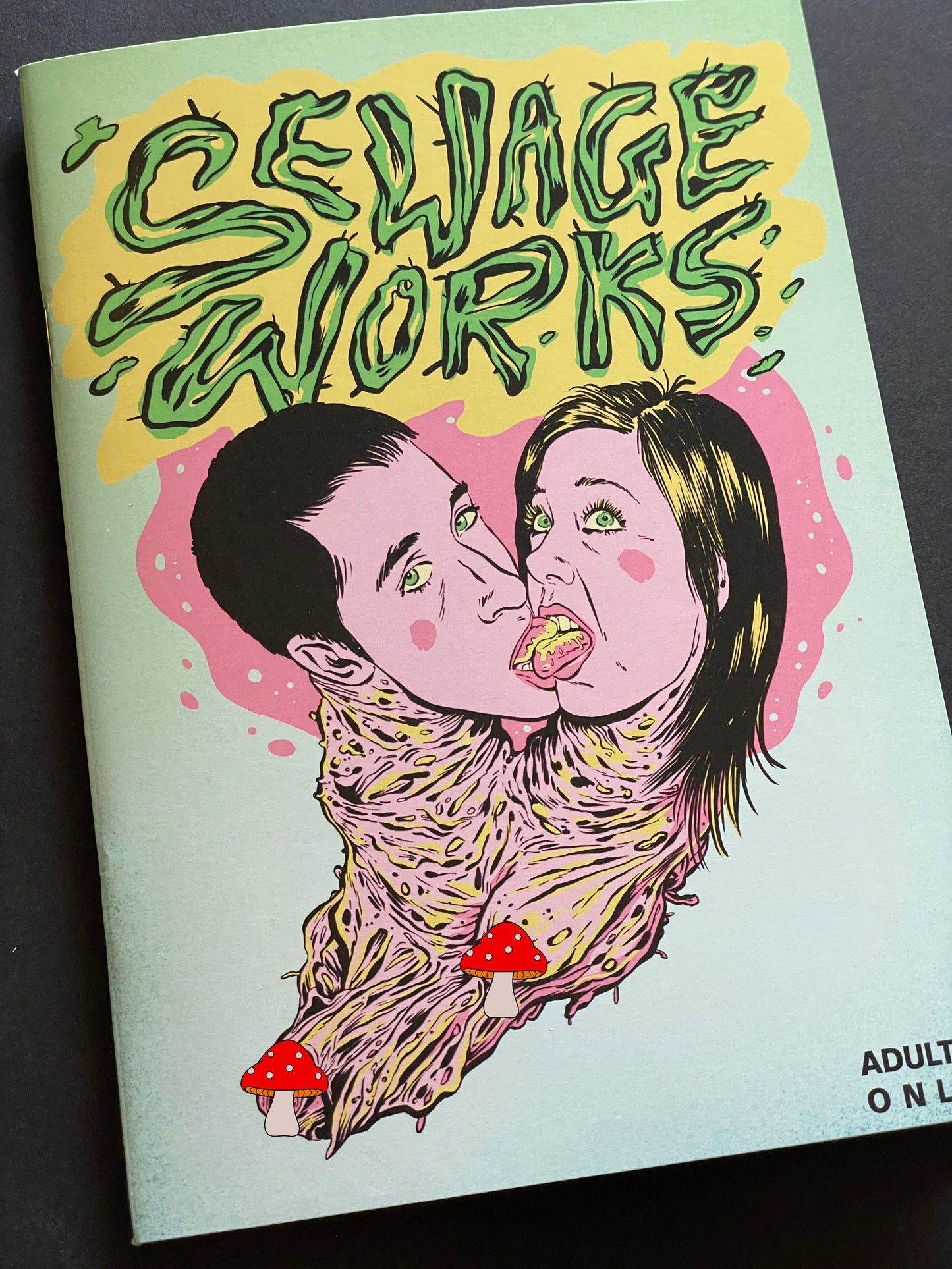 SEWAGE WORKS - Adult Zine Book