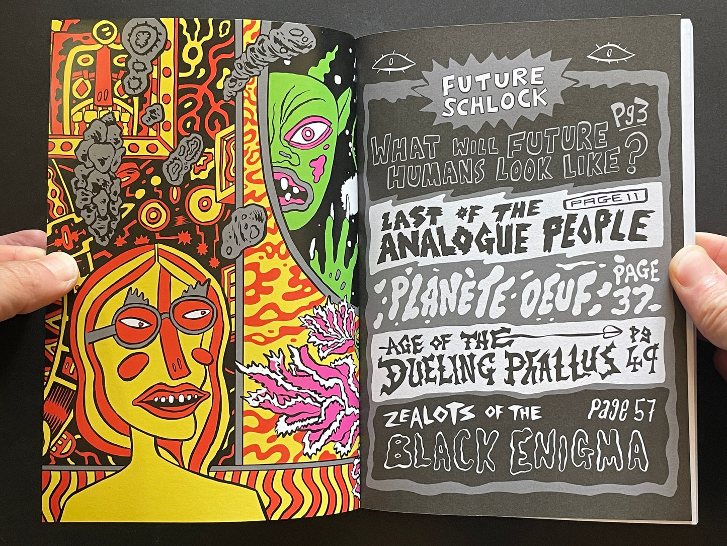 FUTURE SCHLOCK Zine Book by Casey Raymond
