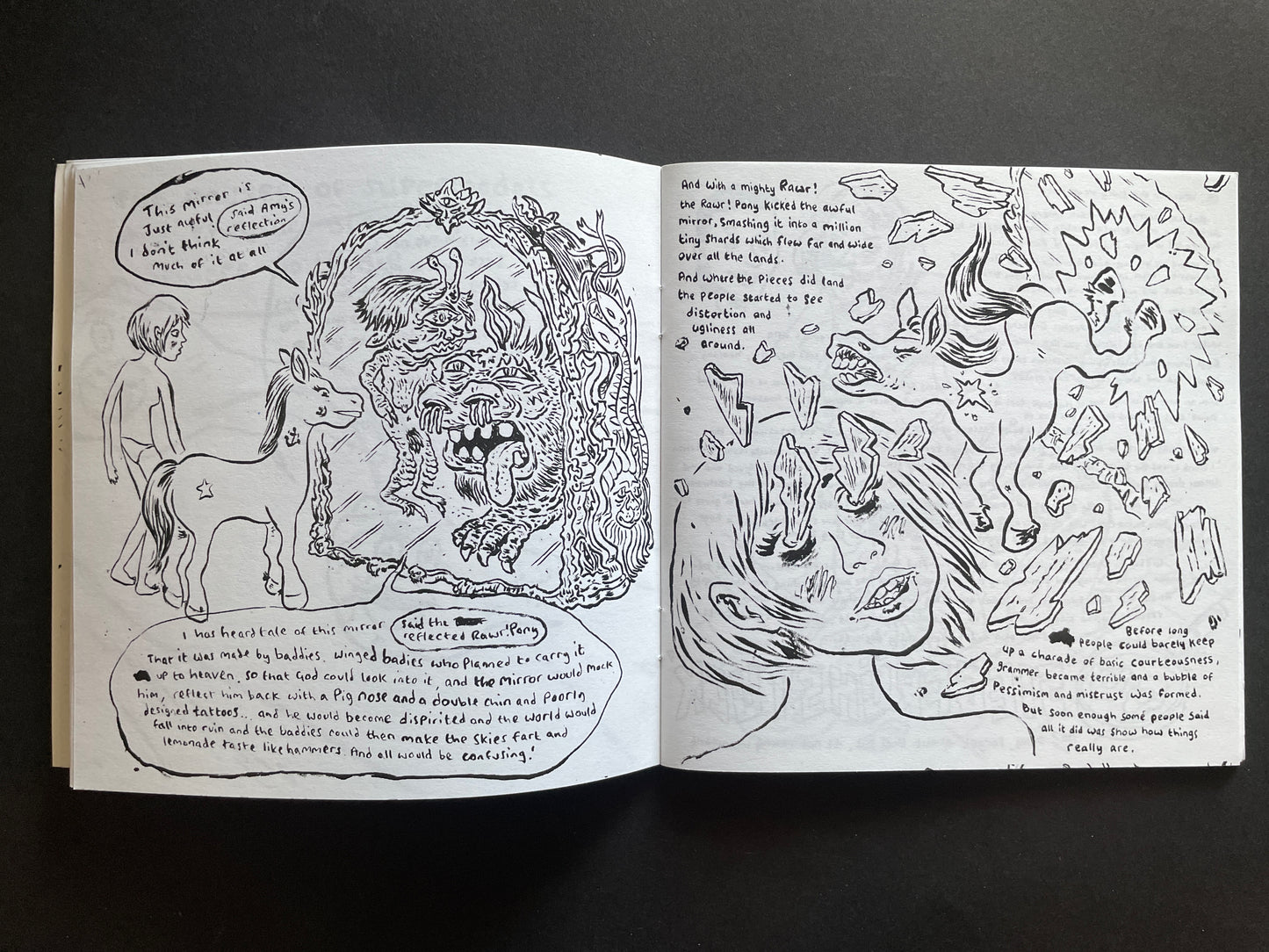OMG! RAWR PONIES! - Zine Book by Casey Raymond