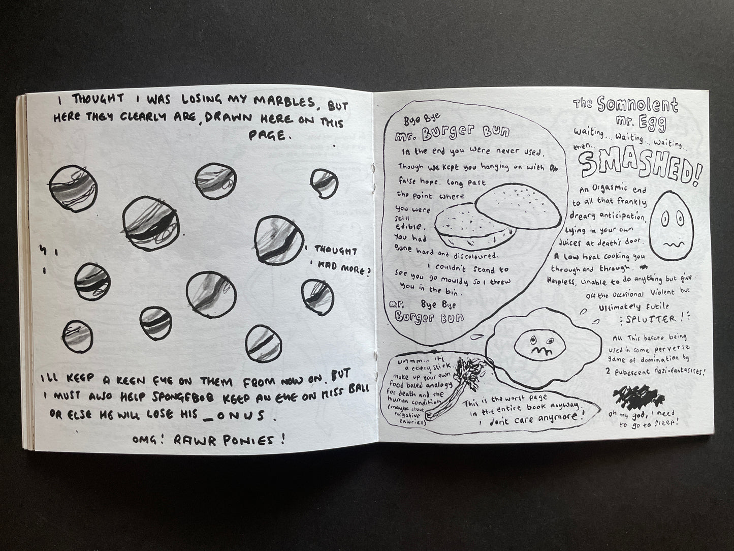 OMG! RAWR PONIES! - Zine Book by Casey Raymond
