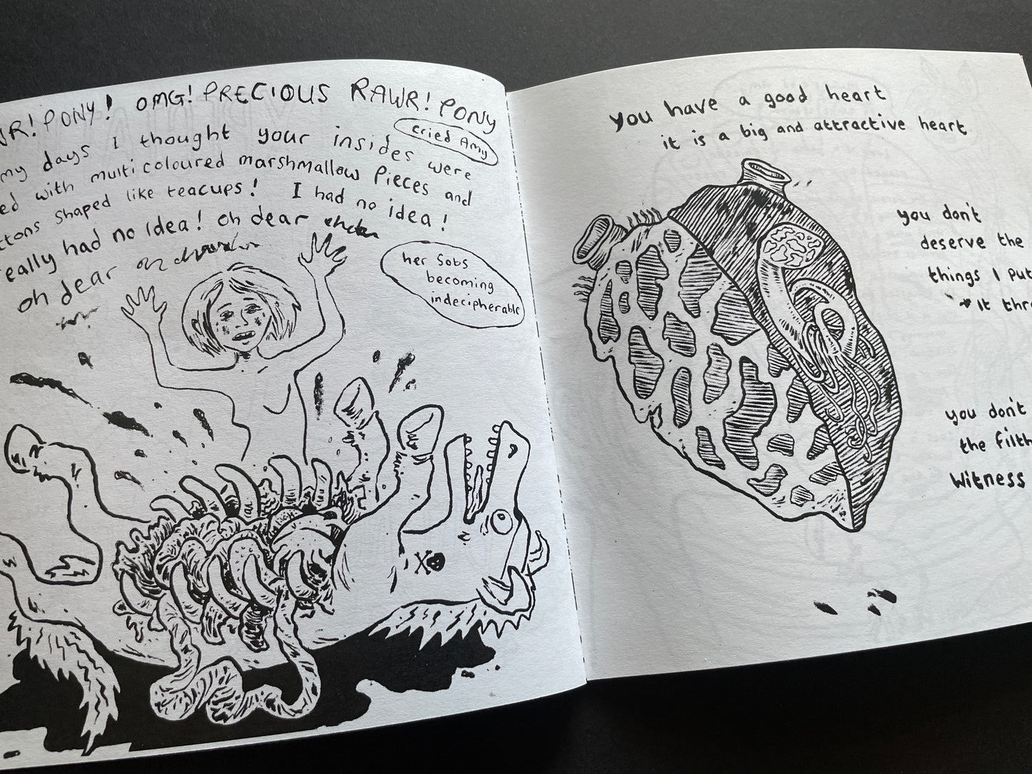 OMG! RAWR PONIES! - Zine Book by Casey Raymond