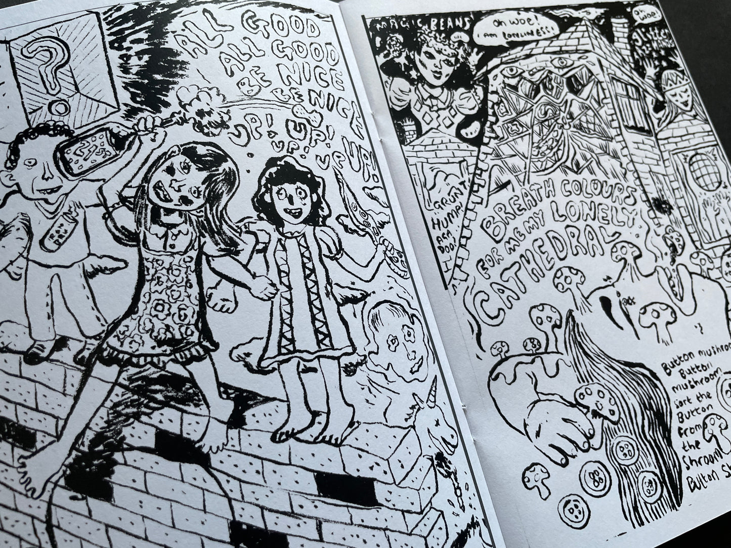 Ho'oponopono Psychodynamical War Fair - Zine Book by Casey Raymond