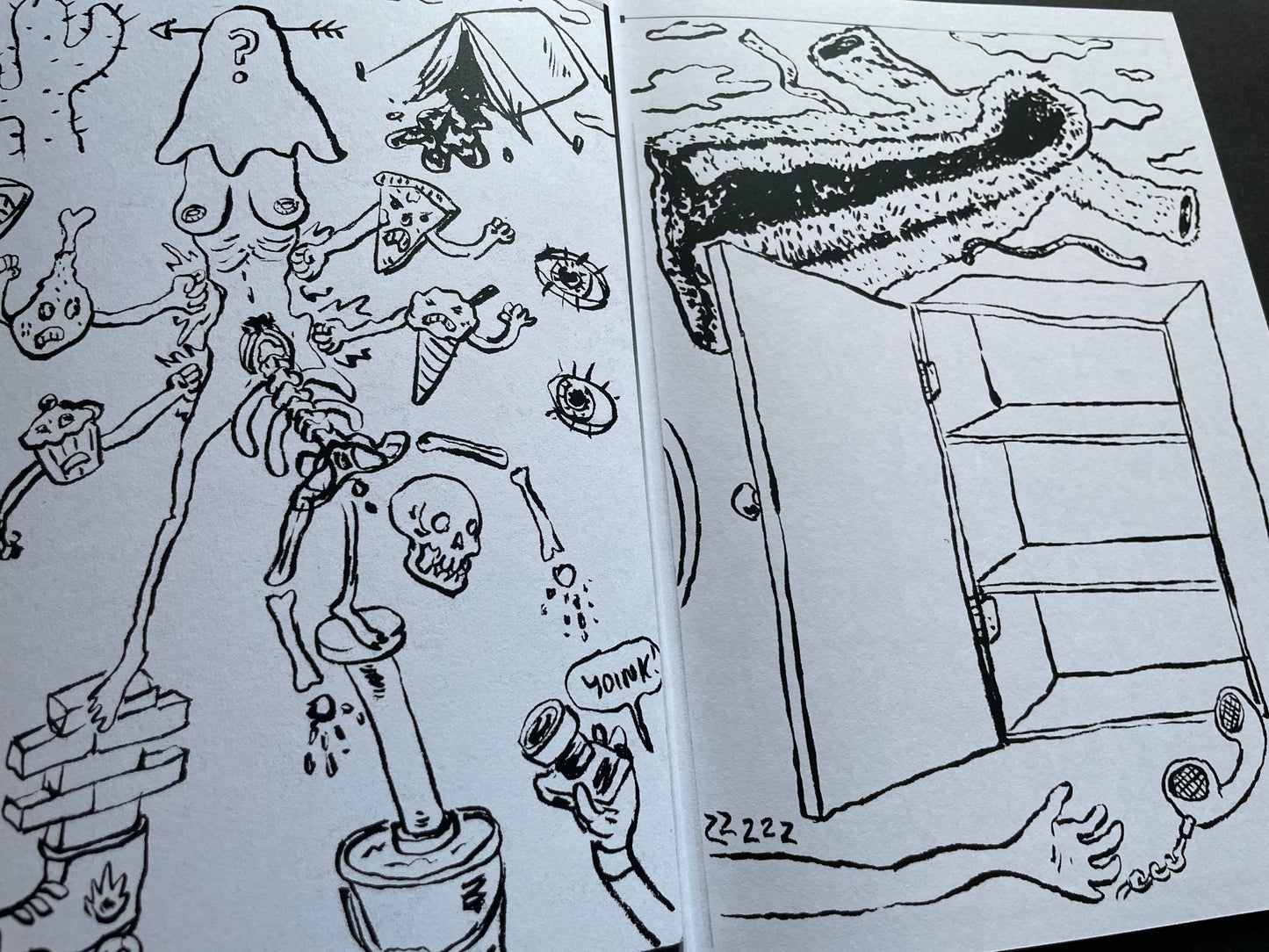 Ho'oponopono Psychodynamical War Fair - Zine Book by Casey Raymond