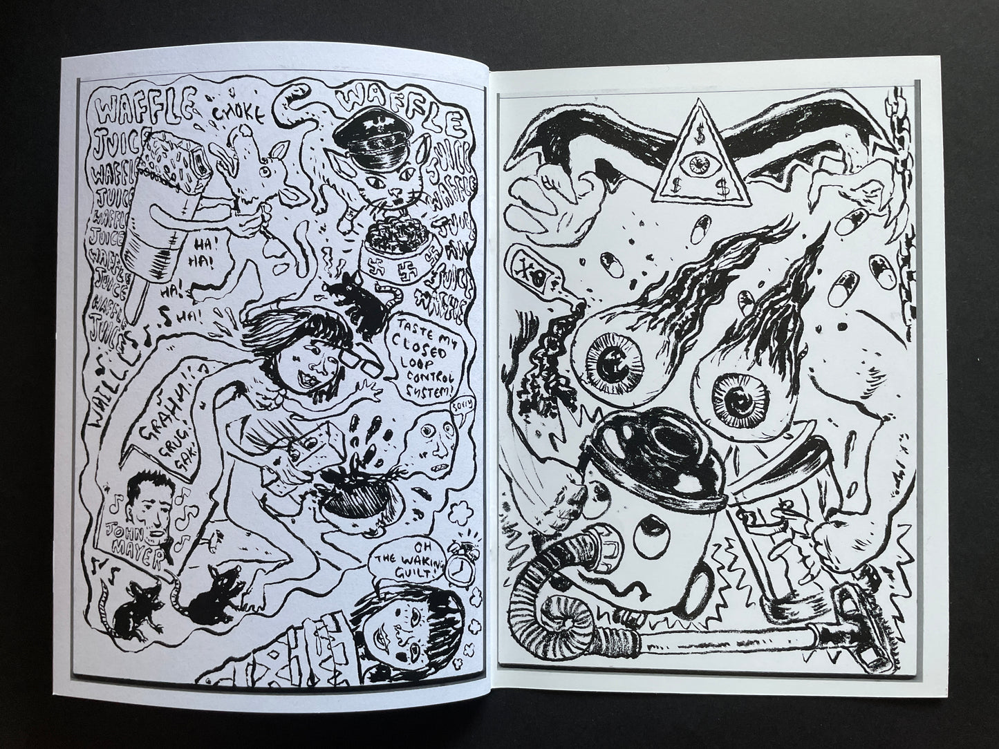 Ho'oponopono Psychodynamical War Fair - Zine Book by Casey Raymond