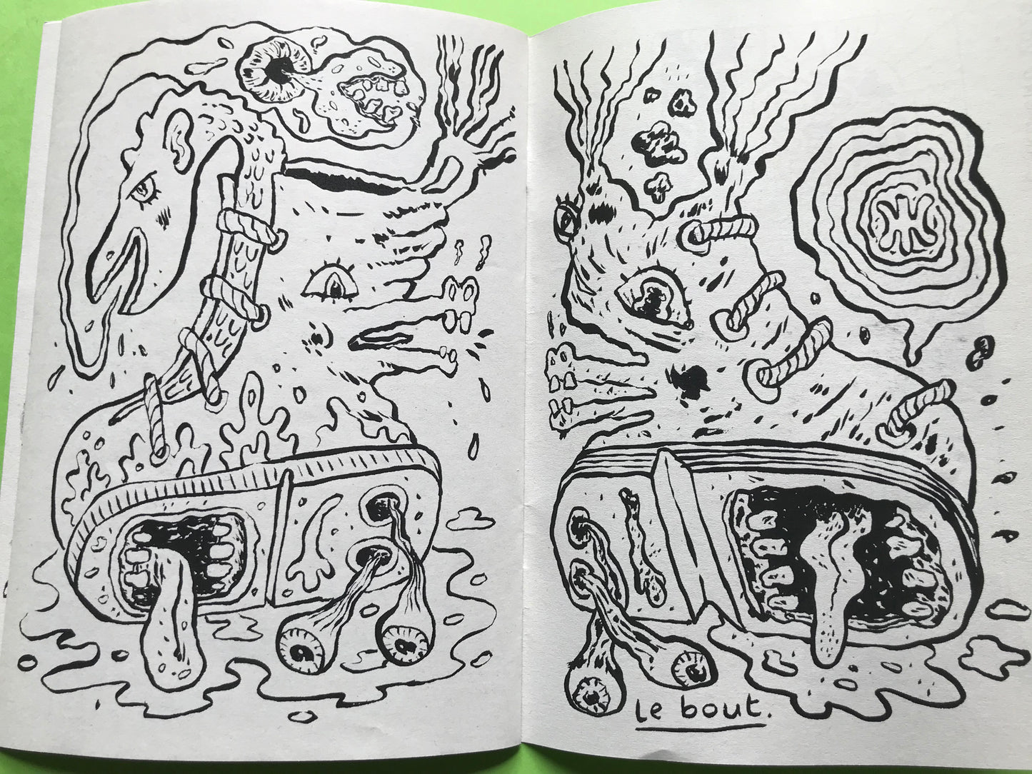 'Planète Oeuf' Zine