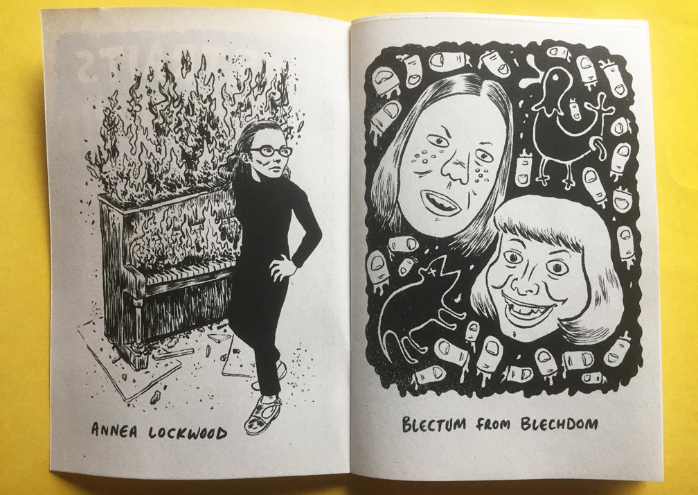 'Portraits of Electronic Musicians - Vol.1' Zine