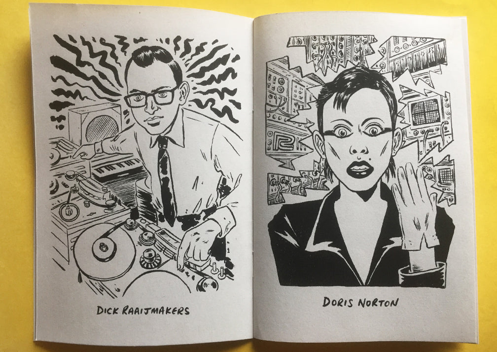'Portraits of Electronic Musicians - Vol.1' Zine