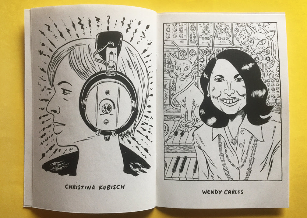 'Portraits of Electronic Musicians - Vol.1' Zine