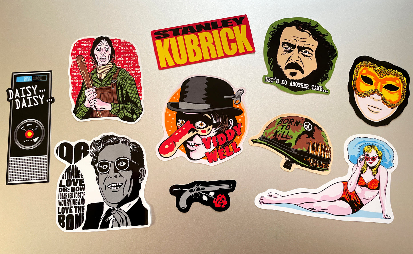 STANLEY KUBRICK Sticker Sheet
