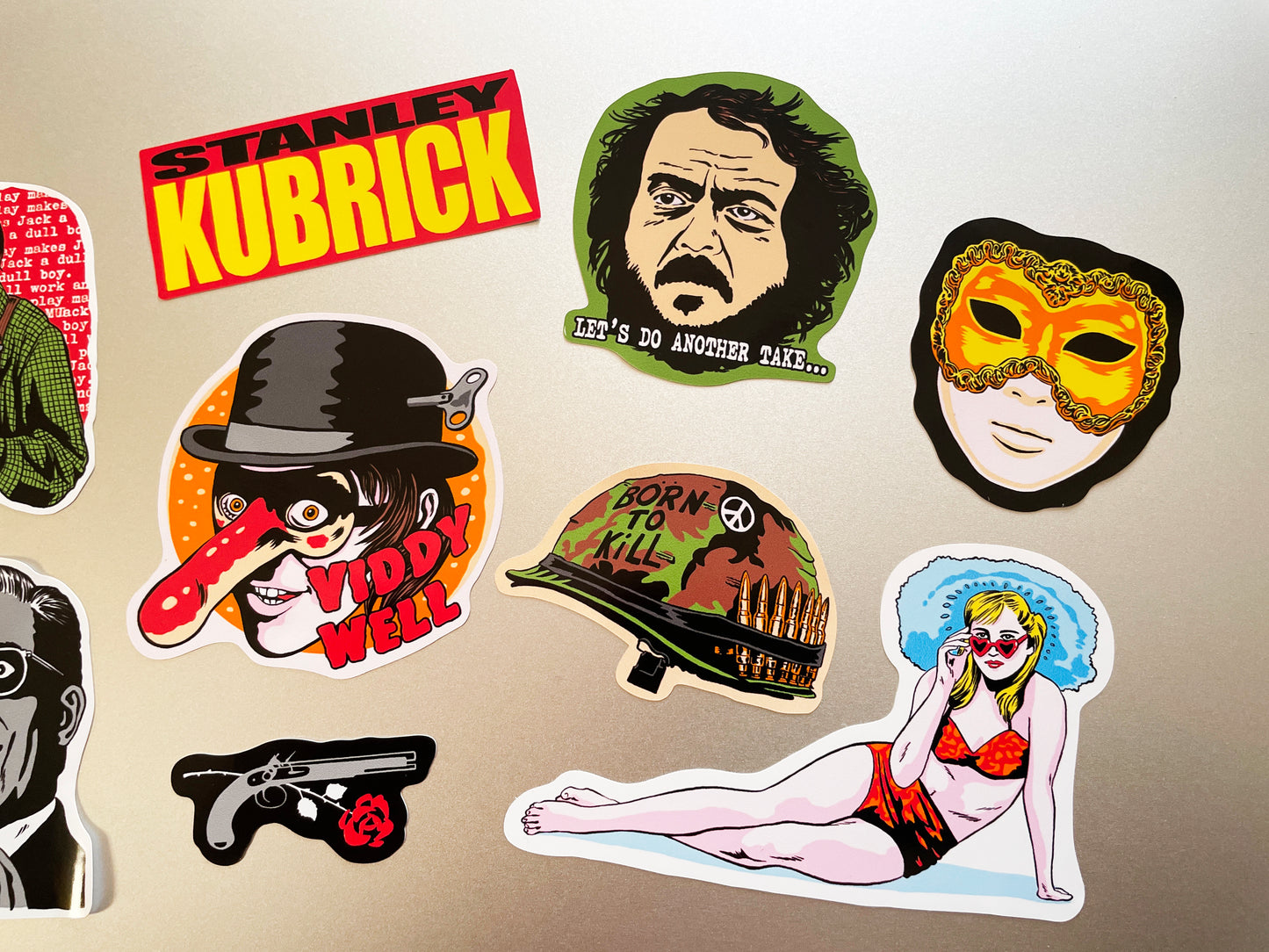 STANLEY KUBRICK Sticker Sheet