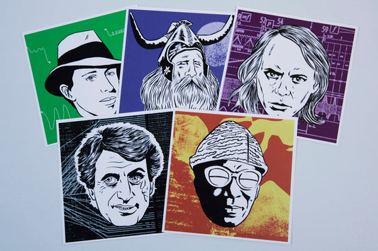 AVANT-GARDE COMPOSERS - Mini Poster Cards