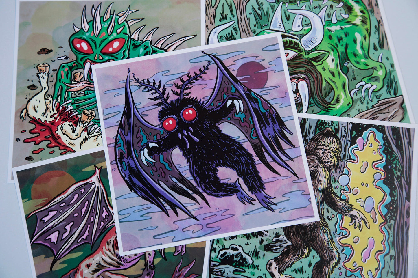 CRYPTIDS - Mini Poster Cards (Set 1)
