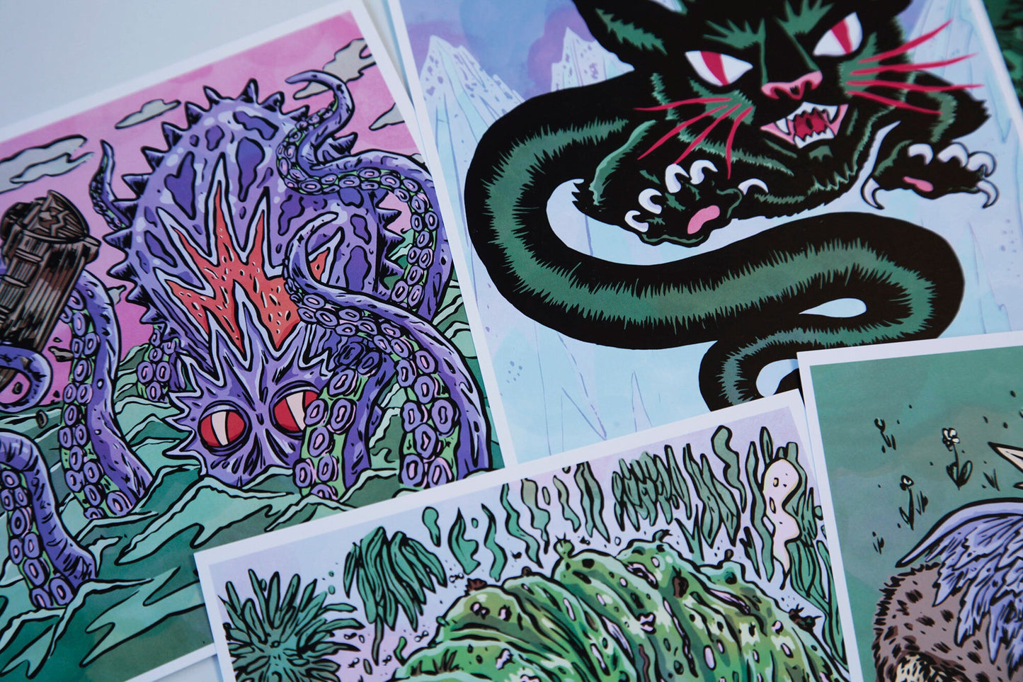 CRYPTIDS - Mini Poster Cards (Set 2)