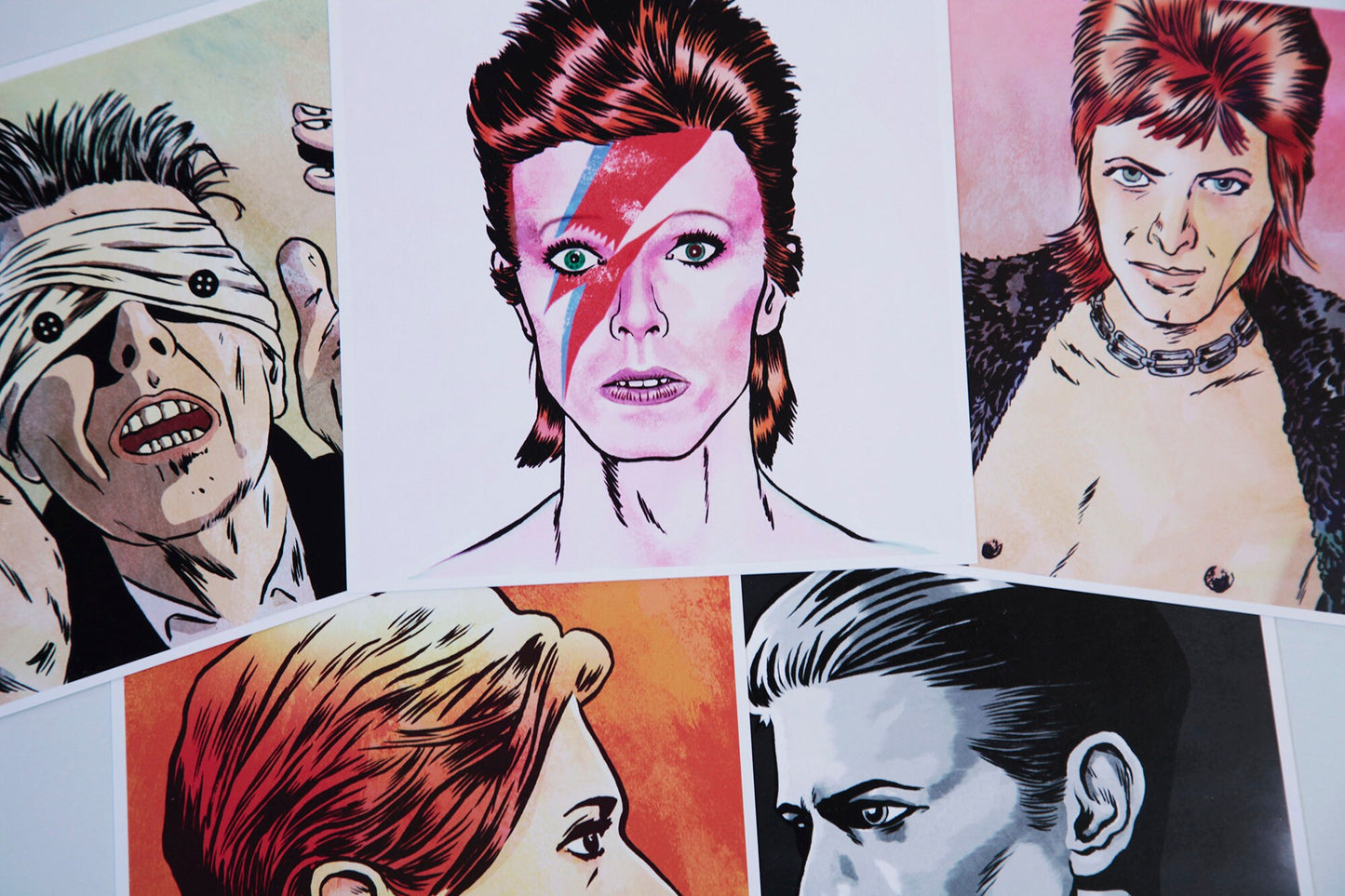 DAVID BOWIE - Mini-Poster Cards (SET 1)