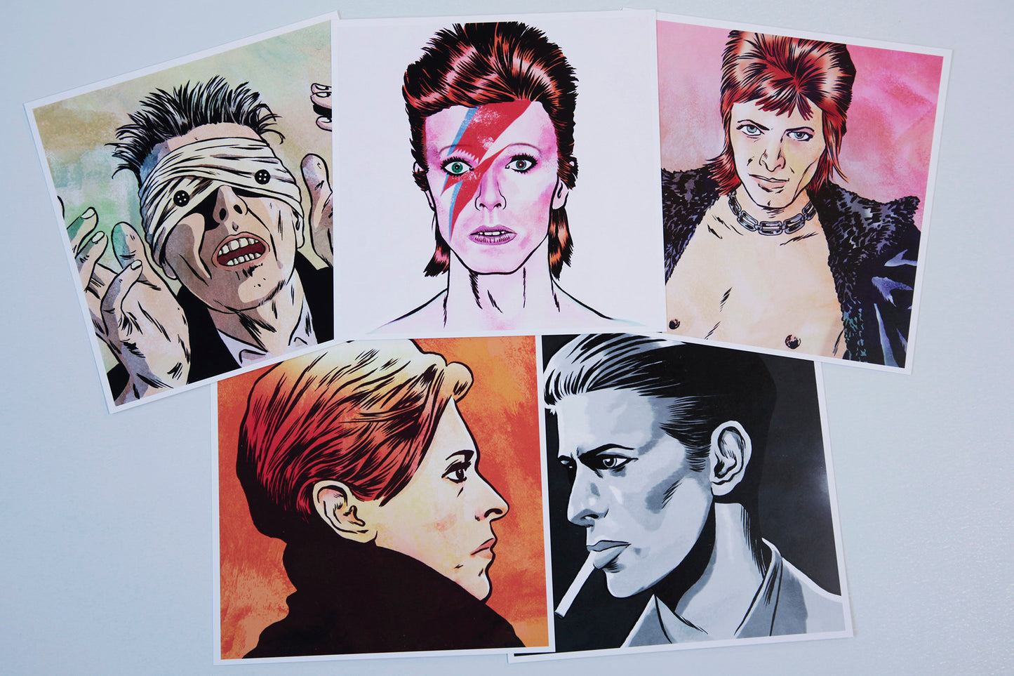DAVID BOWIE - Mini-Poster Cards (SET 1)