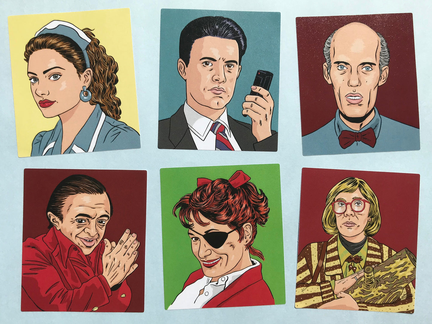 TWIN PEAKS Stickers (Set A)