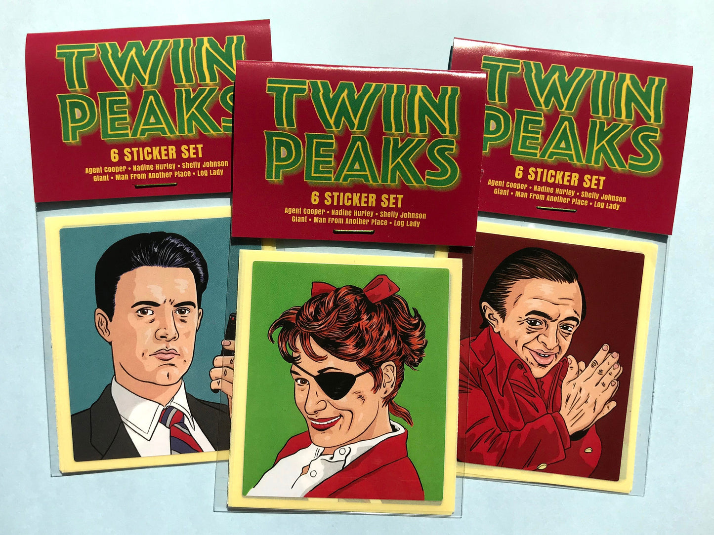 TWIN PEAKS Stickers (Set A)