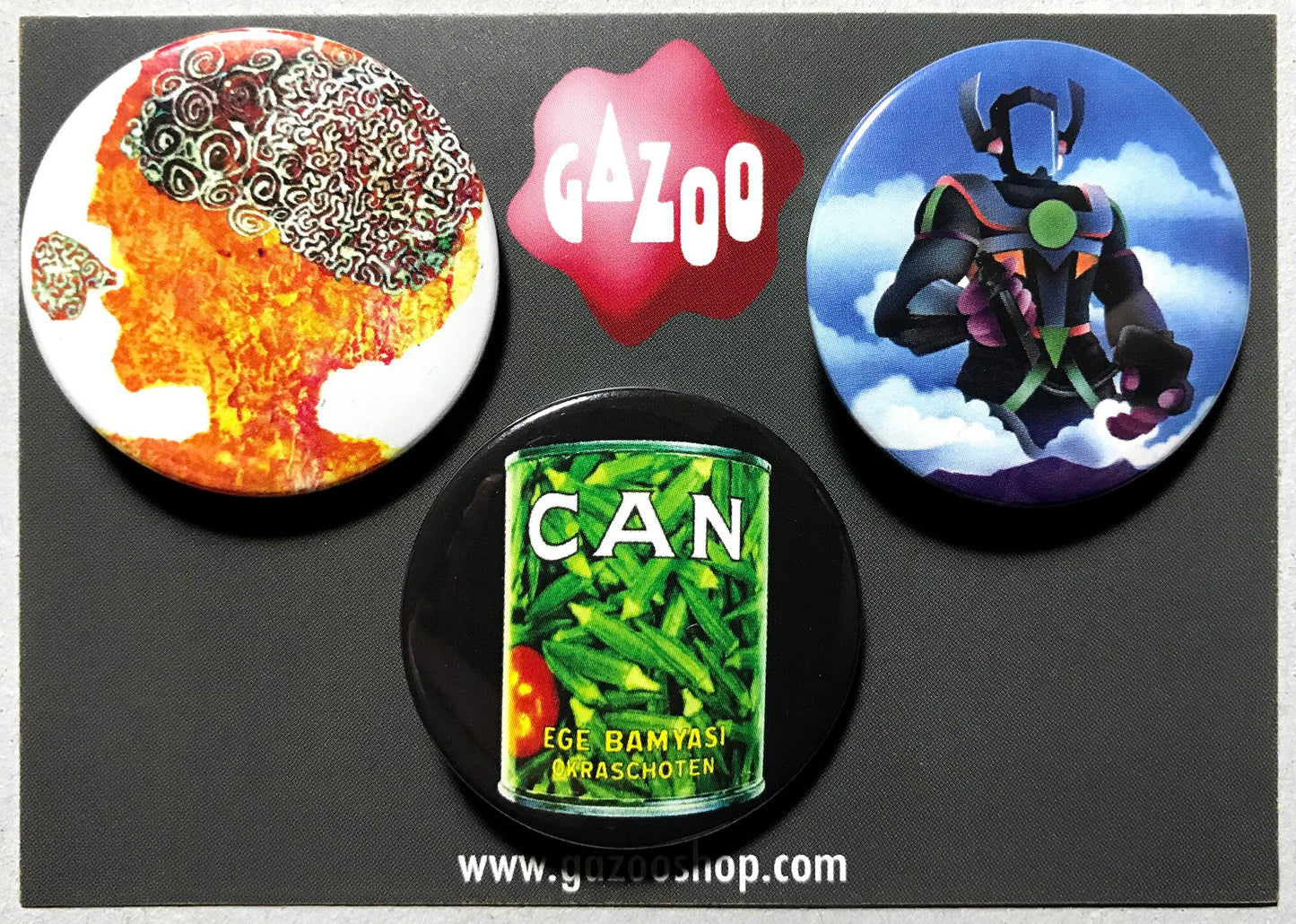 CAN - Pin Badge Set