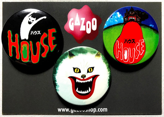 HAUSU/HOUSE - Pin Badge Set