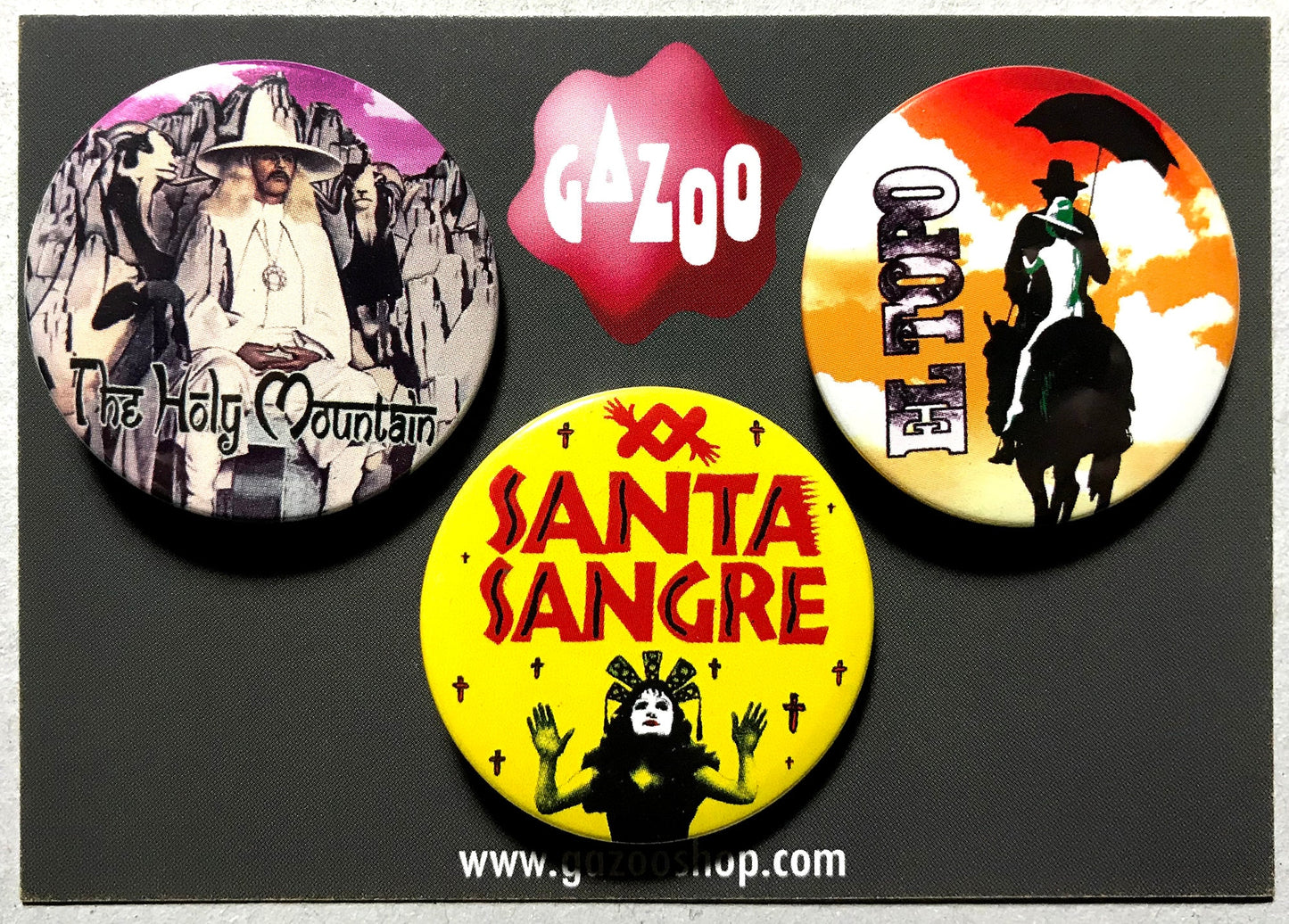ALEJANDRO JODOROWSKY - Pin Badges Set