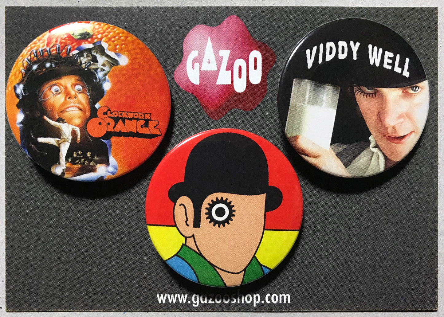 CLOCKWORK ORANGE - Pin Badge Set