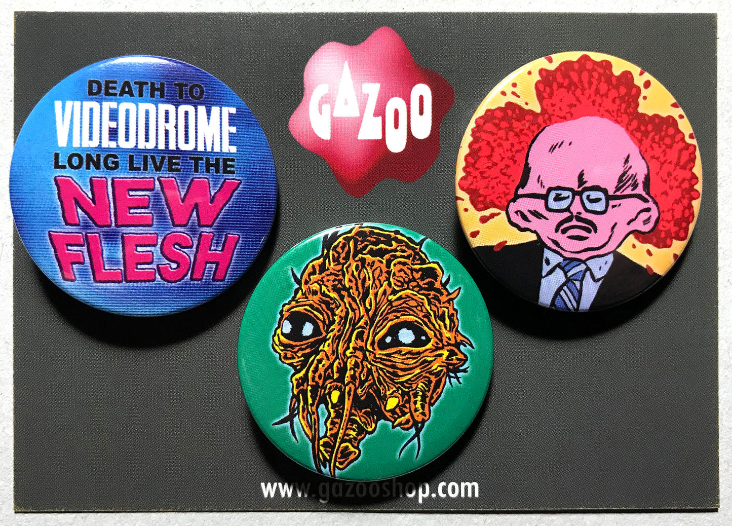 DAVID CRONENBERG - Pin Badge Set