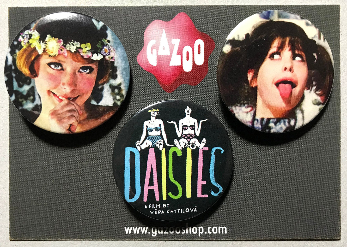 DAISIES/SEDMIKRÁSKY - Pin Badge Set