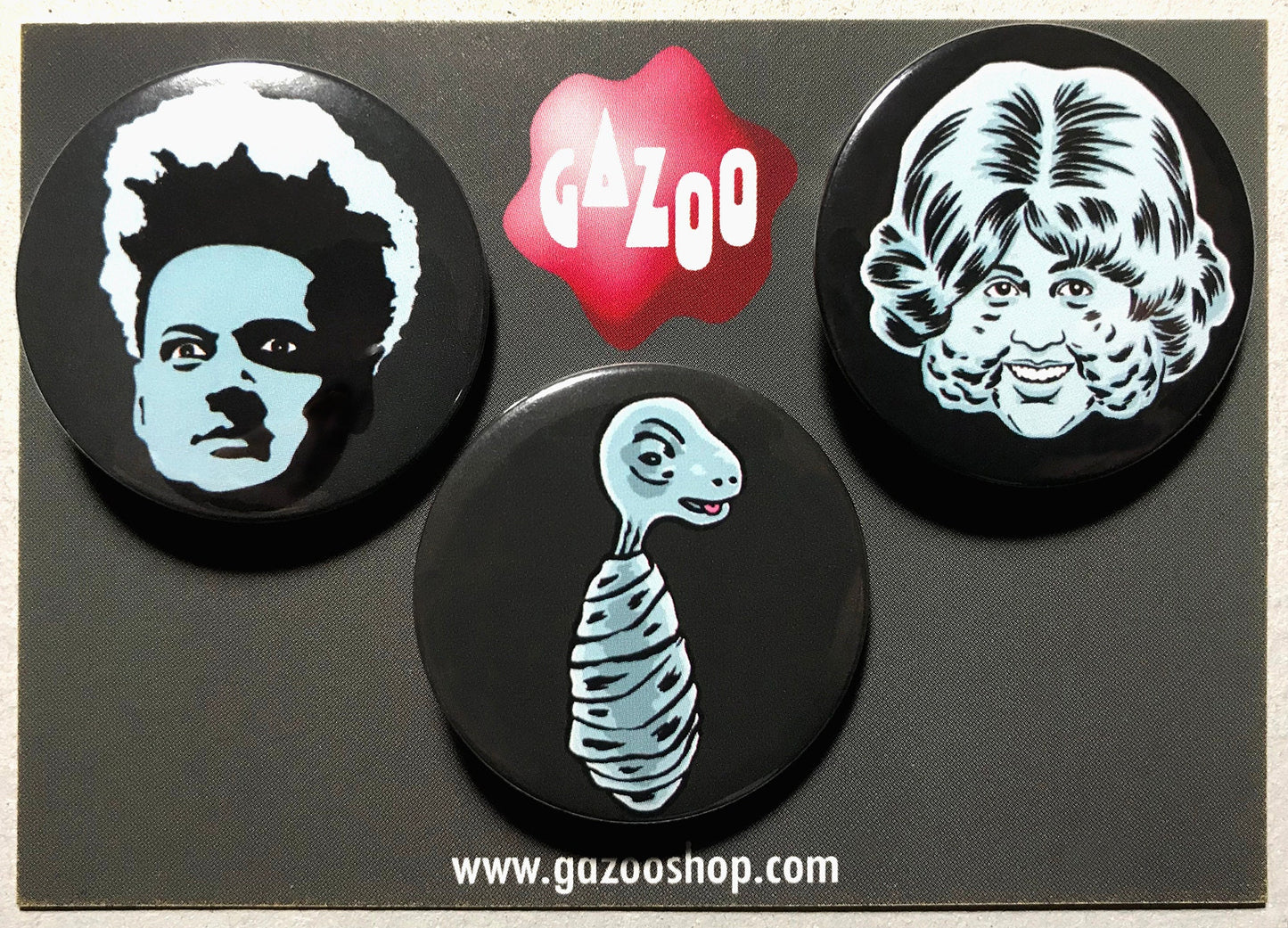 DAVID LYNCH's ERASERHEAD - Pin Badge Set