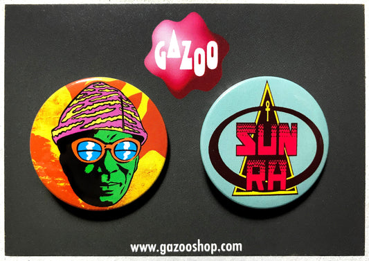 SUN RA - Pin Badge Set