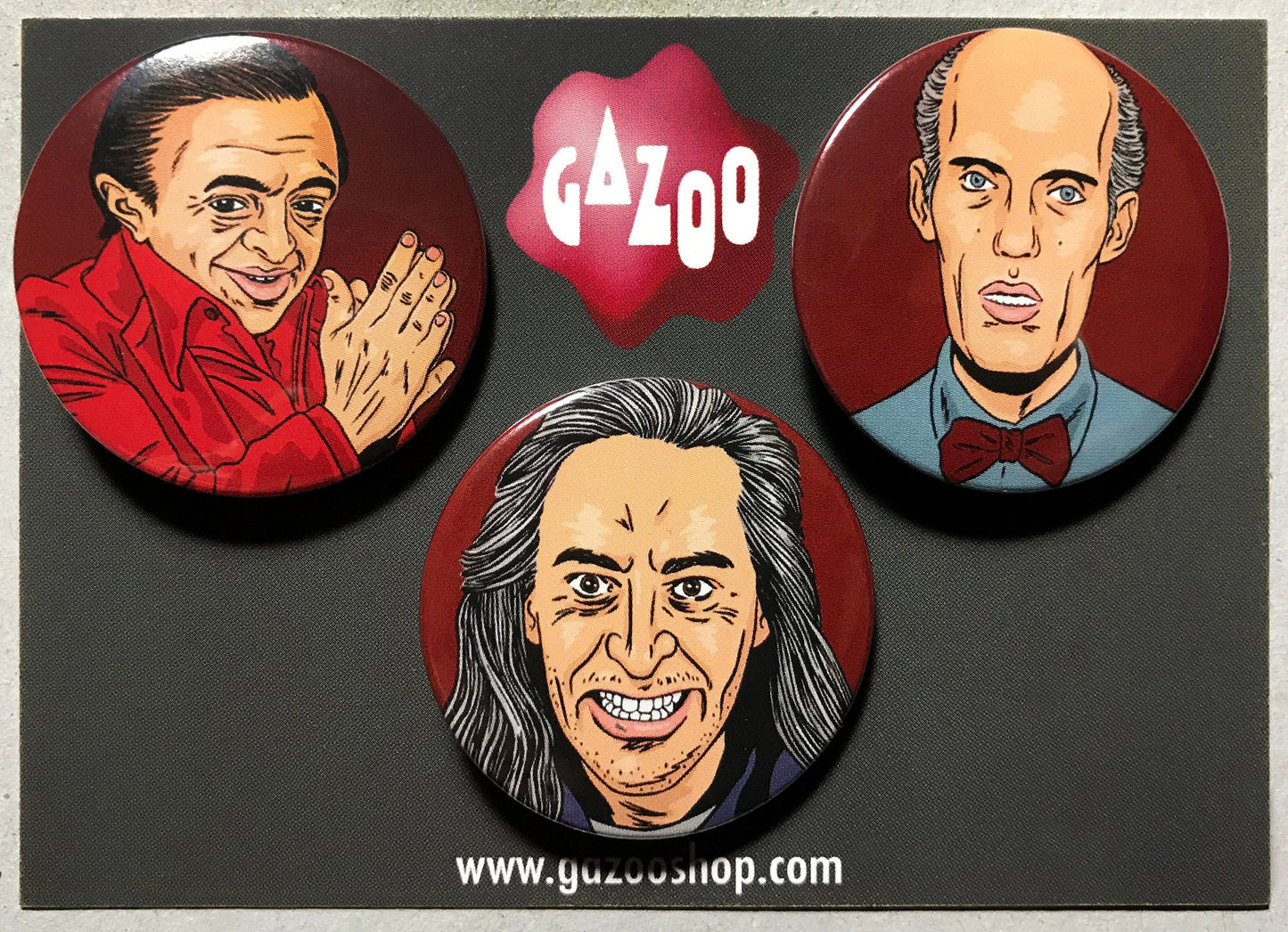 TWIN PEAKS 'Red Room Boys' - Pin Badge Set