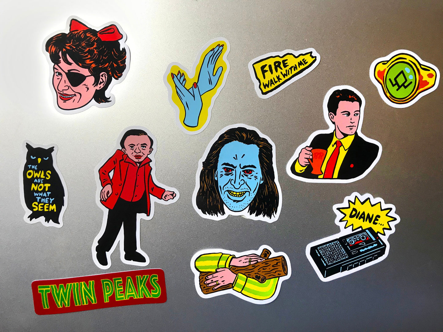 TWIN PEAKS Sticker Sheet
