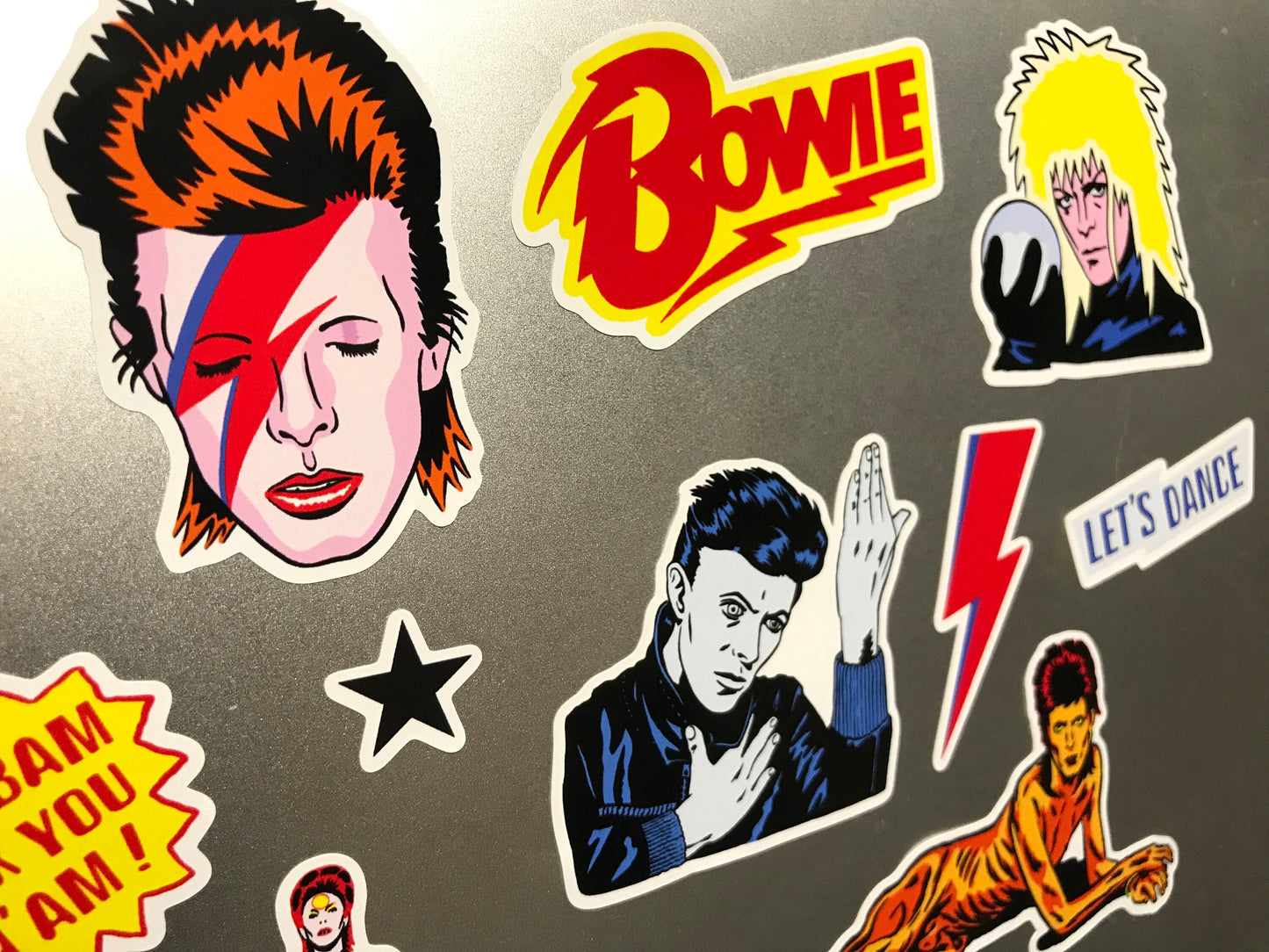 DAVID BOWIE Sticker Sheet