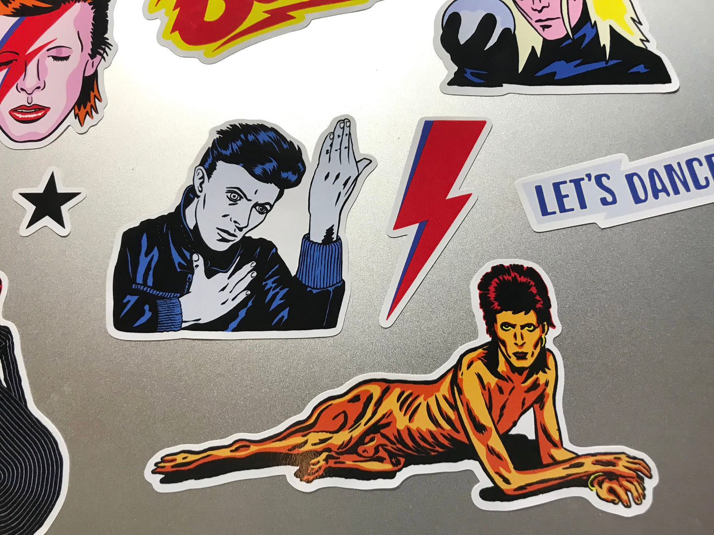 DAVID BOWIE Sticker Sheet