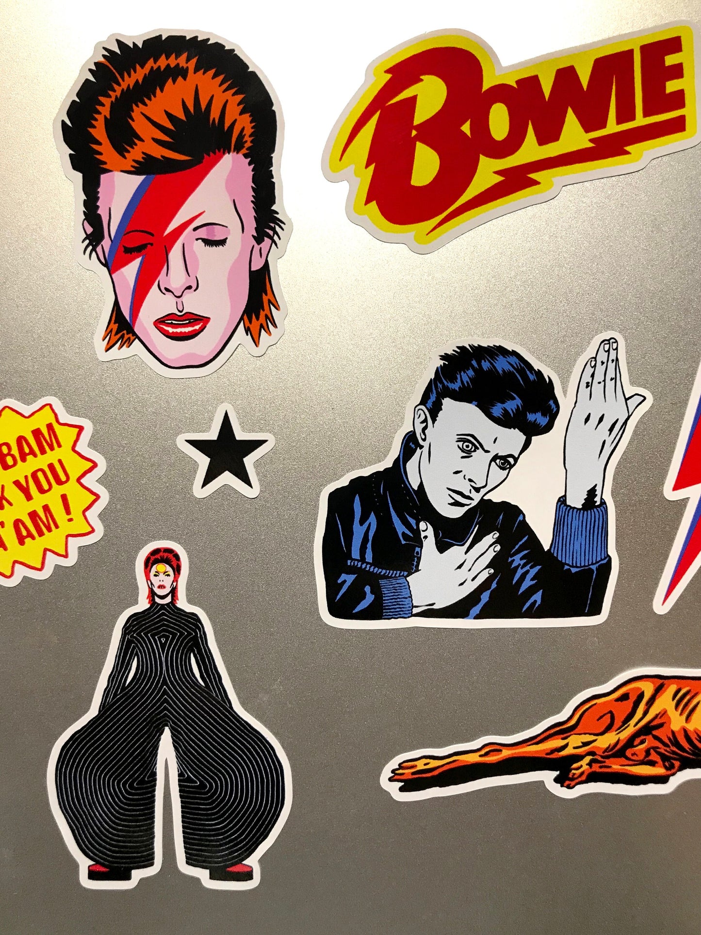 DAVID BOWIE Sticker Sheet