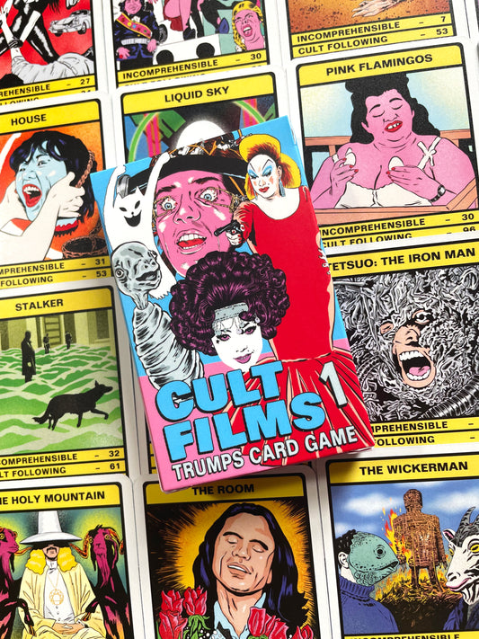 CULT FILMS Vol.1 Trumps Card Game