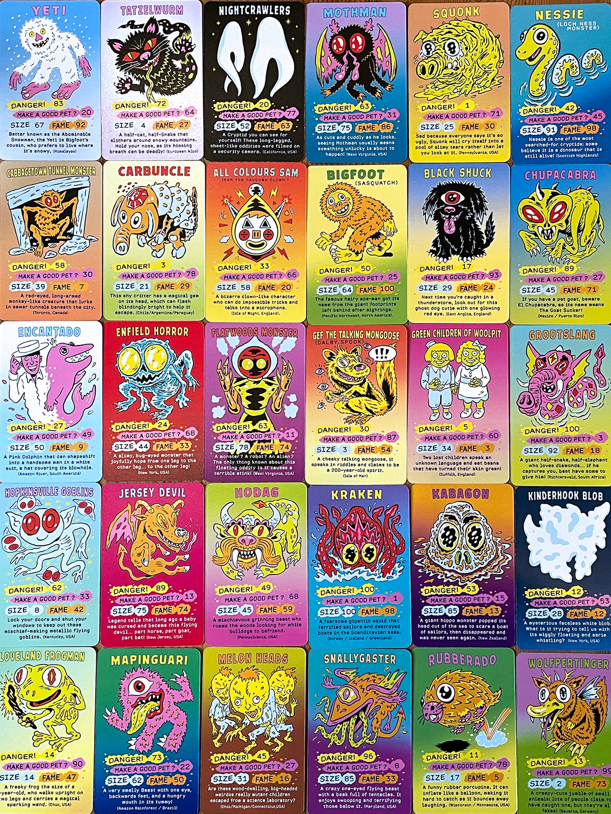 CRYPTID KIDS TRUMPS