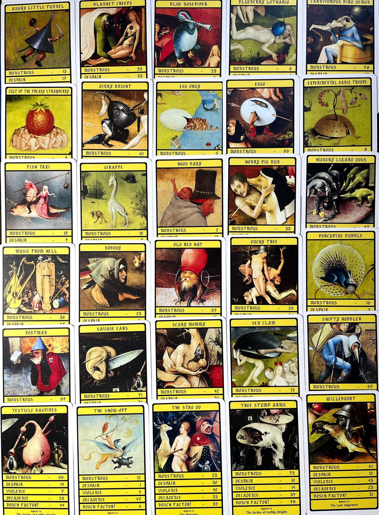 HIERONYMUS BOSCH TRUMPS