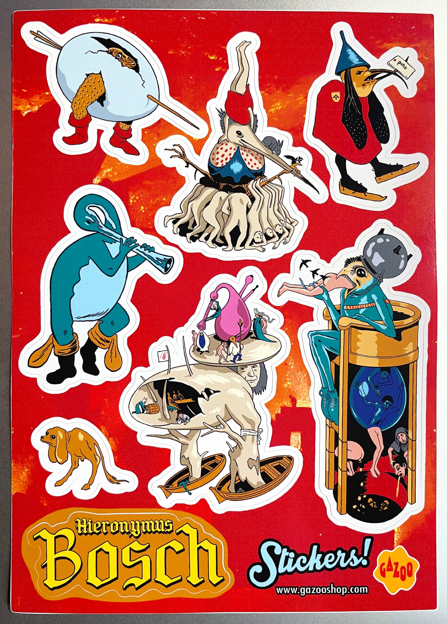 HIERONYMUS BOSCH Sticker Sheet