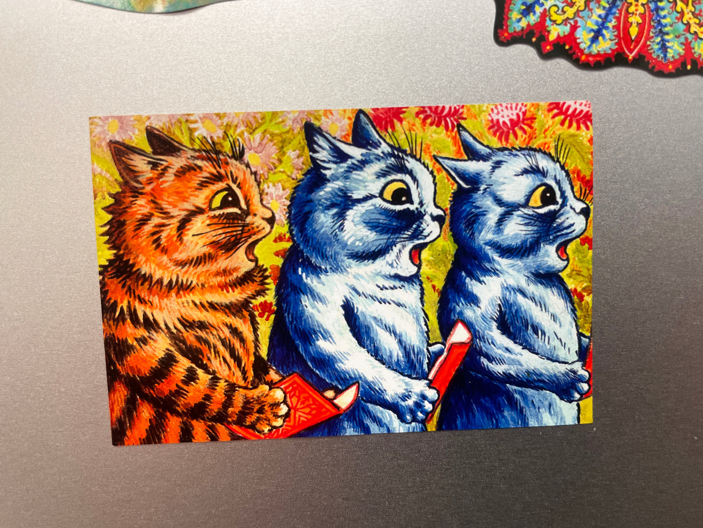 LOUIS WAIN'S CATS Sticker Sheet