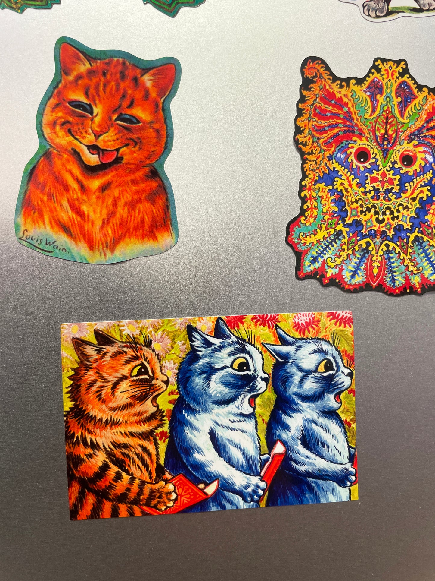 LOUIS WAIN'S CATS Sticker Sheet