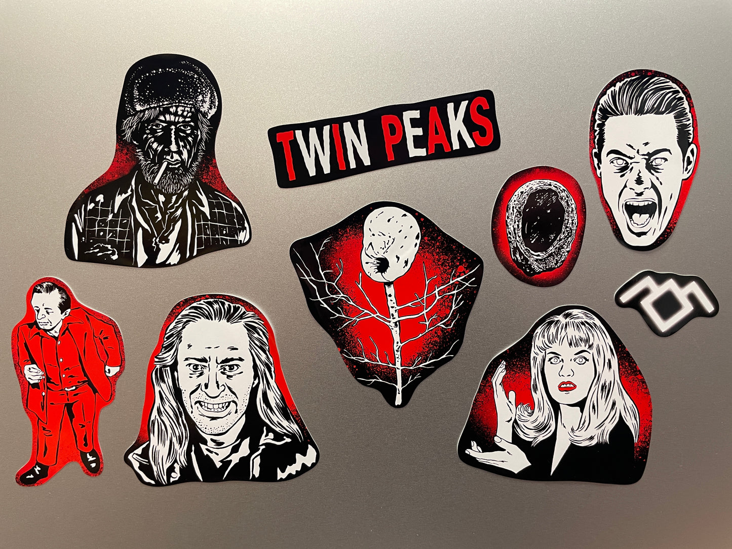 TWIN PEAKS 'RED ROOM' Sticker Sheet