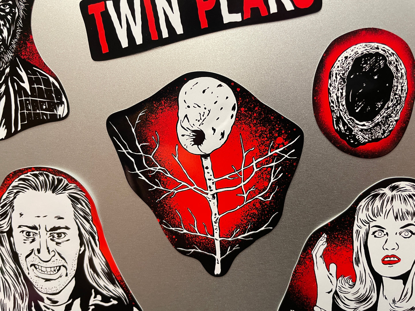 TWIN PEAKS 'RED ROOM' Sticker Sheet