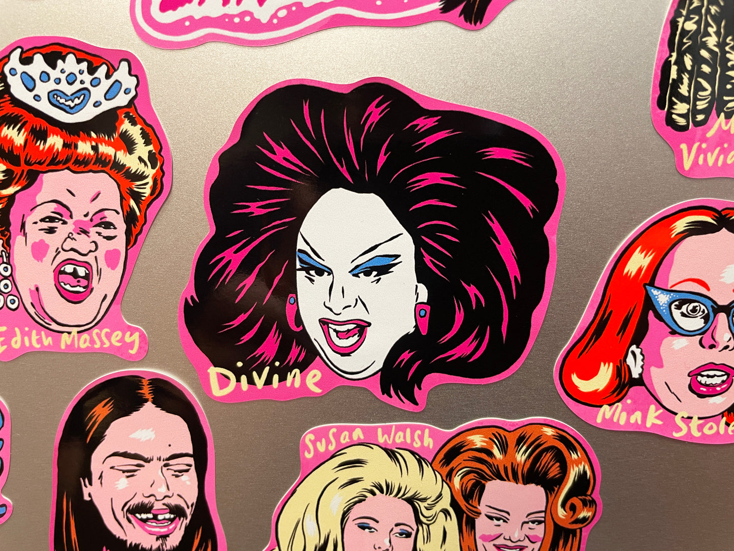 JOHN WATERS DREAMLANDERS Sticker Sheet